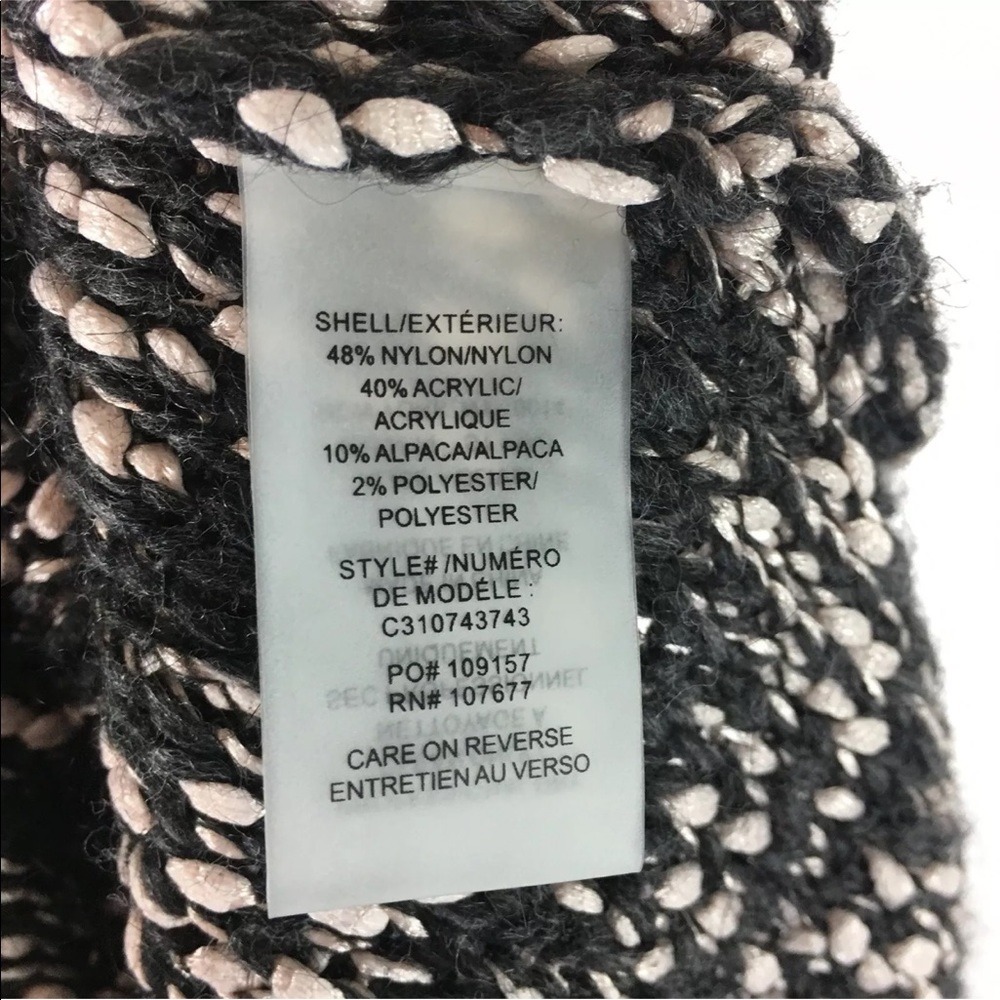 Alice + Olivia Marbled Textured Knit Sweater - Picture 8 of 8